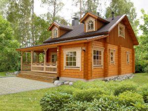 nytt timmerhus naturland